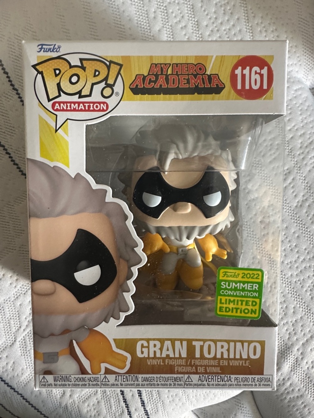 Funko Gran Torino Pop! - My Hero Academia-Yellow, Gray, Black